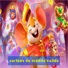 cartoes de credito valido